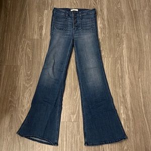 Abercrombie flared jean